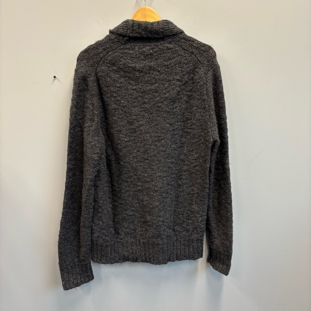 Banana Republic Men’s Large Sweater Cowl Neck Gray - Picture 2 of 12